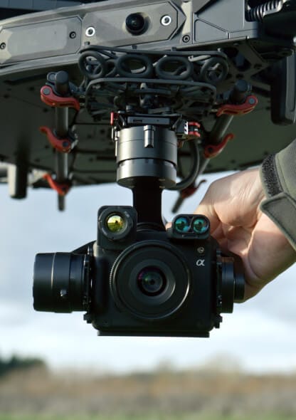 Alta X Gen2 carrying an industrial sensor payload