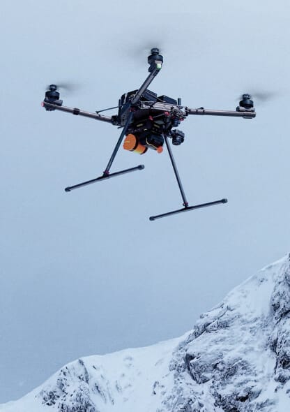 Alta X Gen2 with a heavy-lift cargo payload